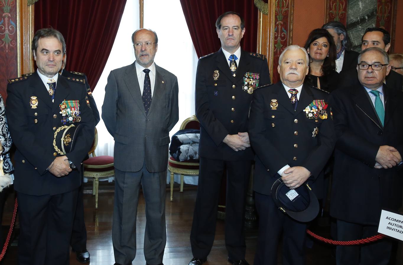 Acto militar en Valladolid con motivo de la Fiesta de la Inmaculada Concepción
