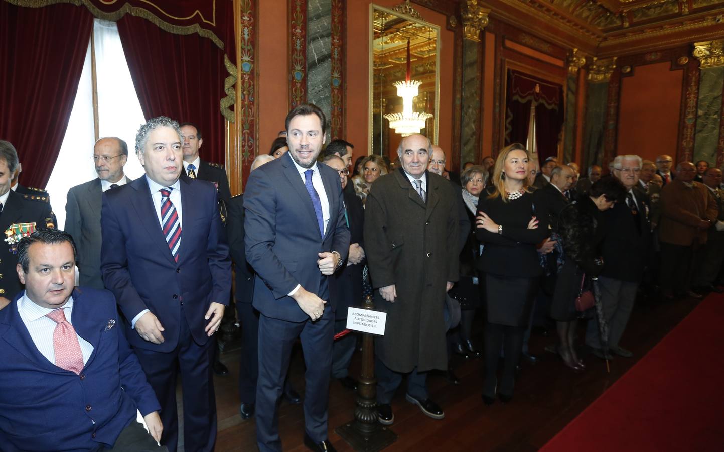 Acto militar en Valladolid con motivo de la Fiesta de la Inmaculada Concepción