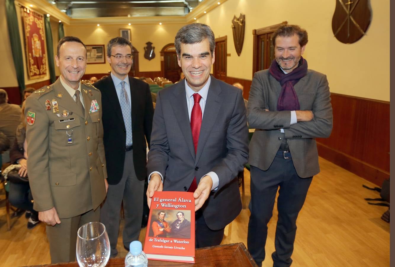 Gonzalo Serrats glosa la figura del general Álava y Wellington en el Aula de Cultura de El Norte de Castilla