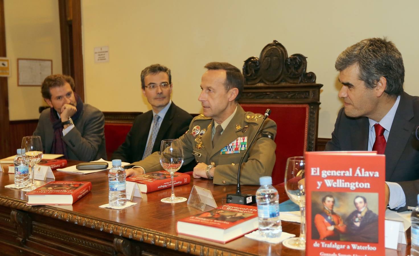 Gonzalo Serrats glosa la figura del general Álava y Wellington en el Aula de Cultura de El Norte de Castilla