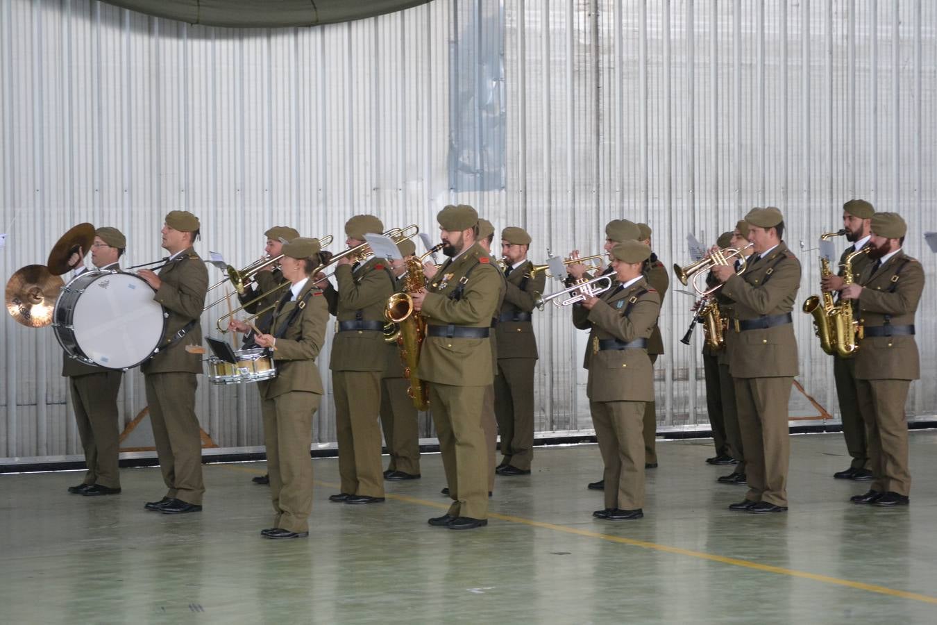 Celebración de la Virgen de Loreto, patrona de la Aviación, en la Base Aérea de Matacán (Salamanca) 2/2