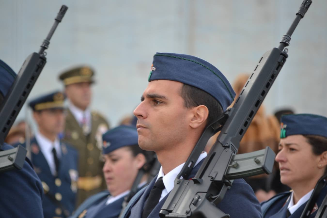 Celebración de la Virgen de Loreto, patrona de la Aviación, en la Base Aérea de Matacán (Salamanca) 2/2