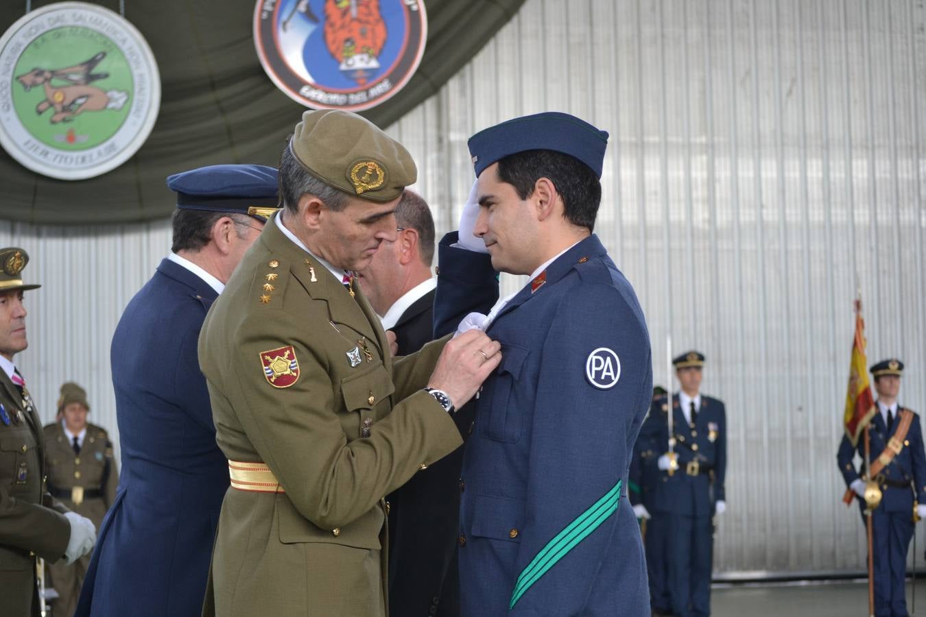 Celebración de la Virgen de Loreto, patrona de la Aviación, en la Base Aérea de Matacán (Salamanca) 2/2