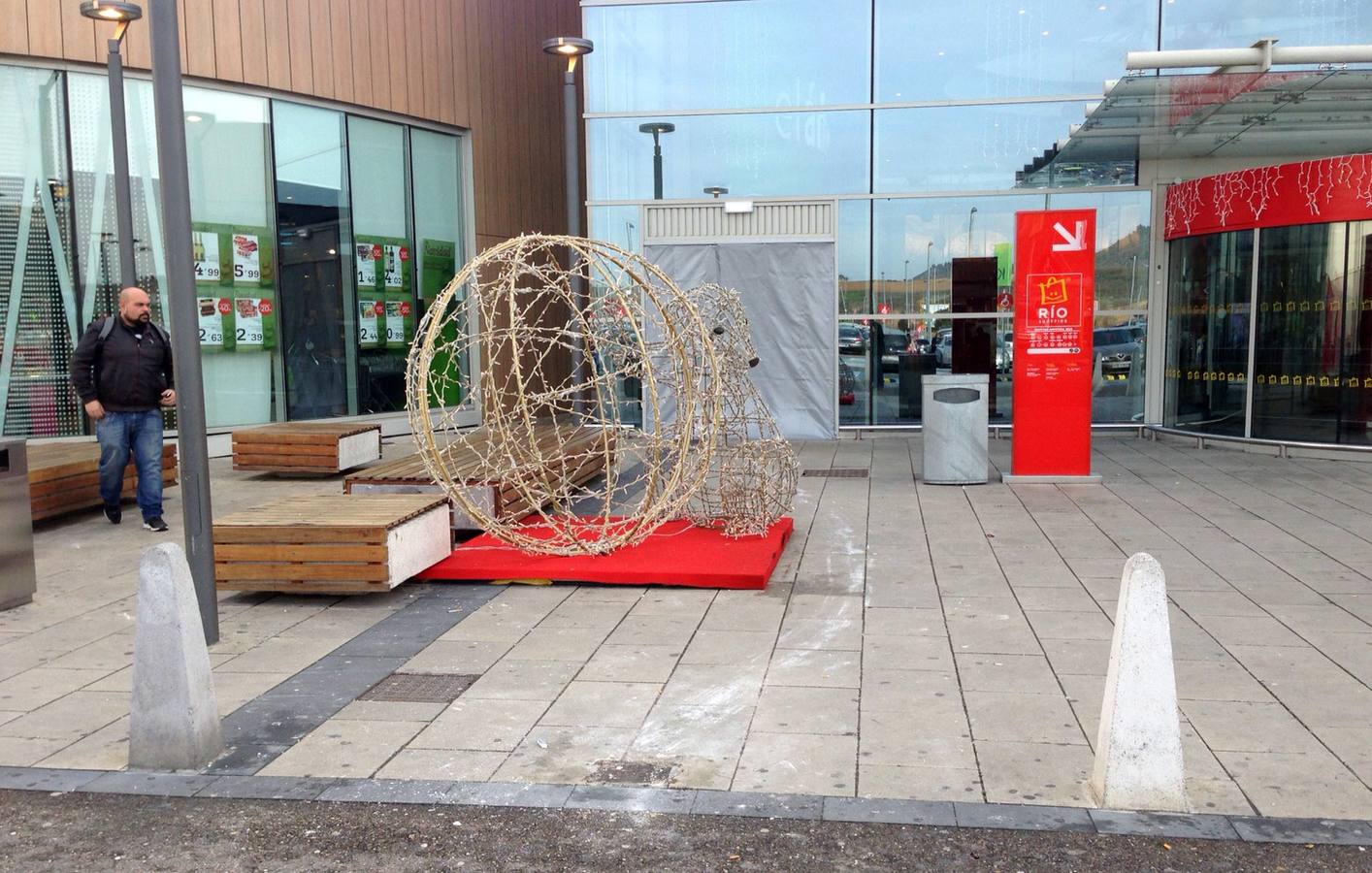 Robo en una joyería del centro comercial Río Shopping