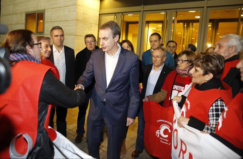Acto del PSOE en Valladolid con José Luis Rodríguez Zapatero