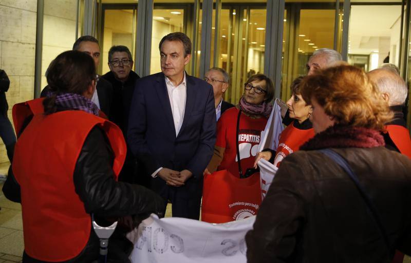 Acto del PSOE en Valladolid con José Luis Rodríguez Zapatero