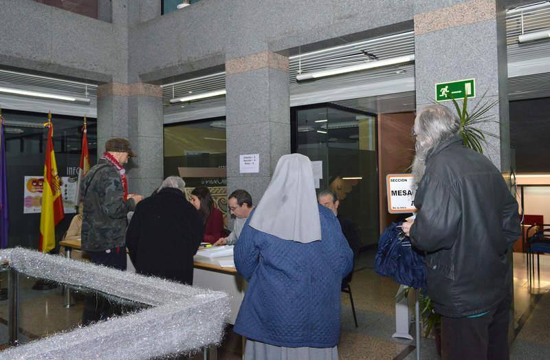 Votaciones de los candidatos en Palencia