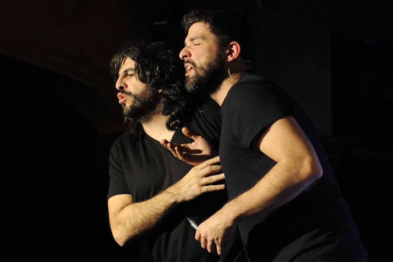 El espectáculo de los monologuistas J. J. Vaquero y Nacho García, en Valladolid