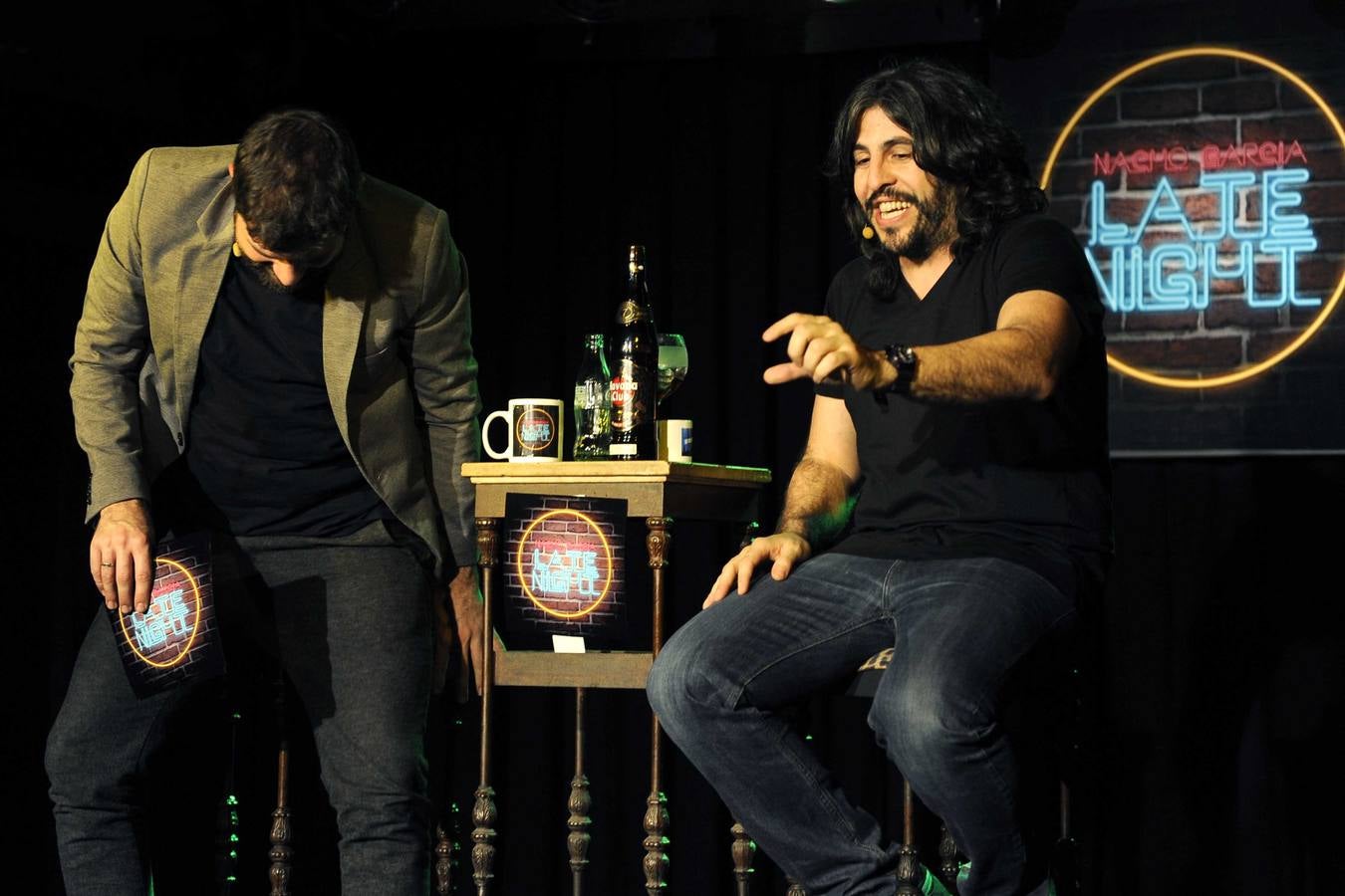 El espectáculo de los monologuistas J. J. Vaquero y Nacho García, en Valladolid