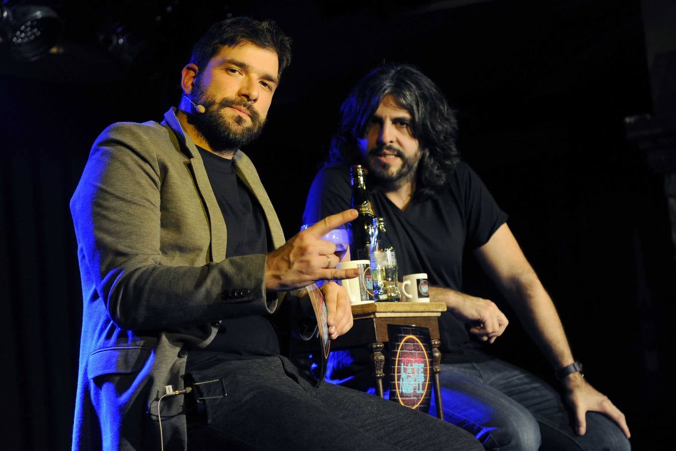 El espectáculo de los monologuistas J. J. Vaquero y Nacho García, en Valladolid