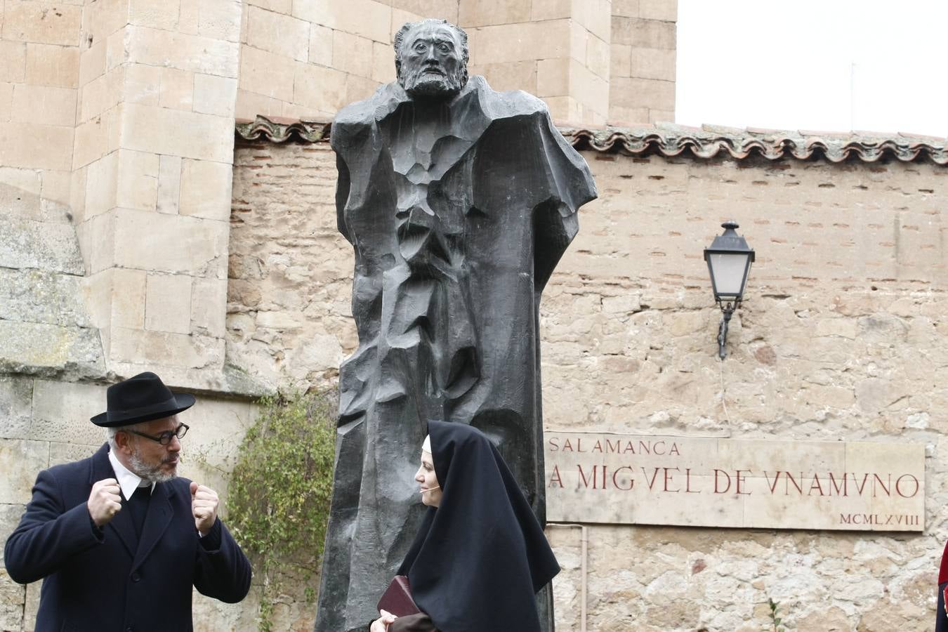 Tradicional homenaje a Miguel de Unamuno