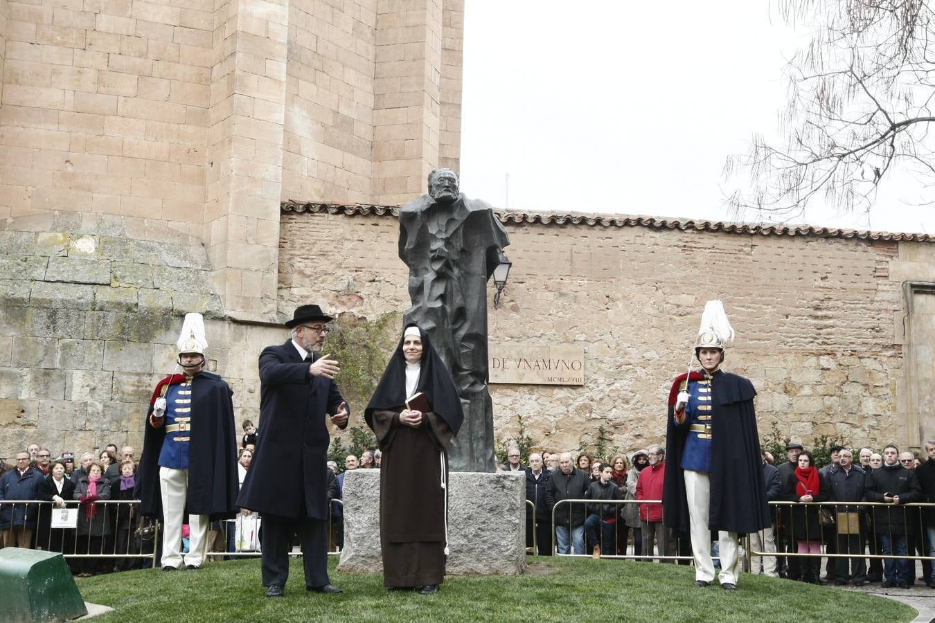 Tradicional homenaje a Miguel de Unamuno