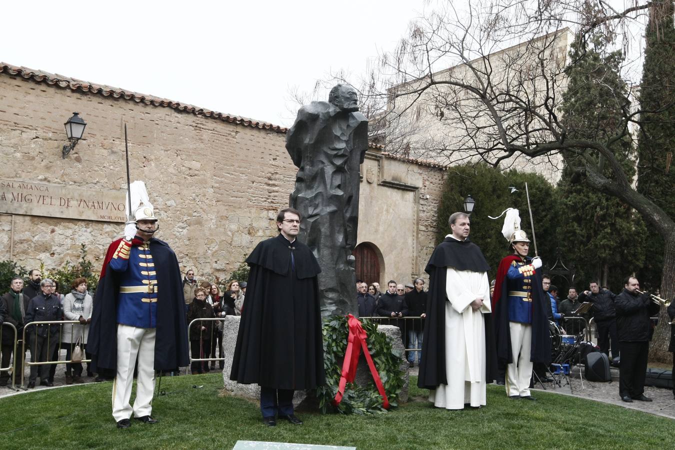 Tradicional homenaje a Miguel de Unamuno