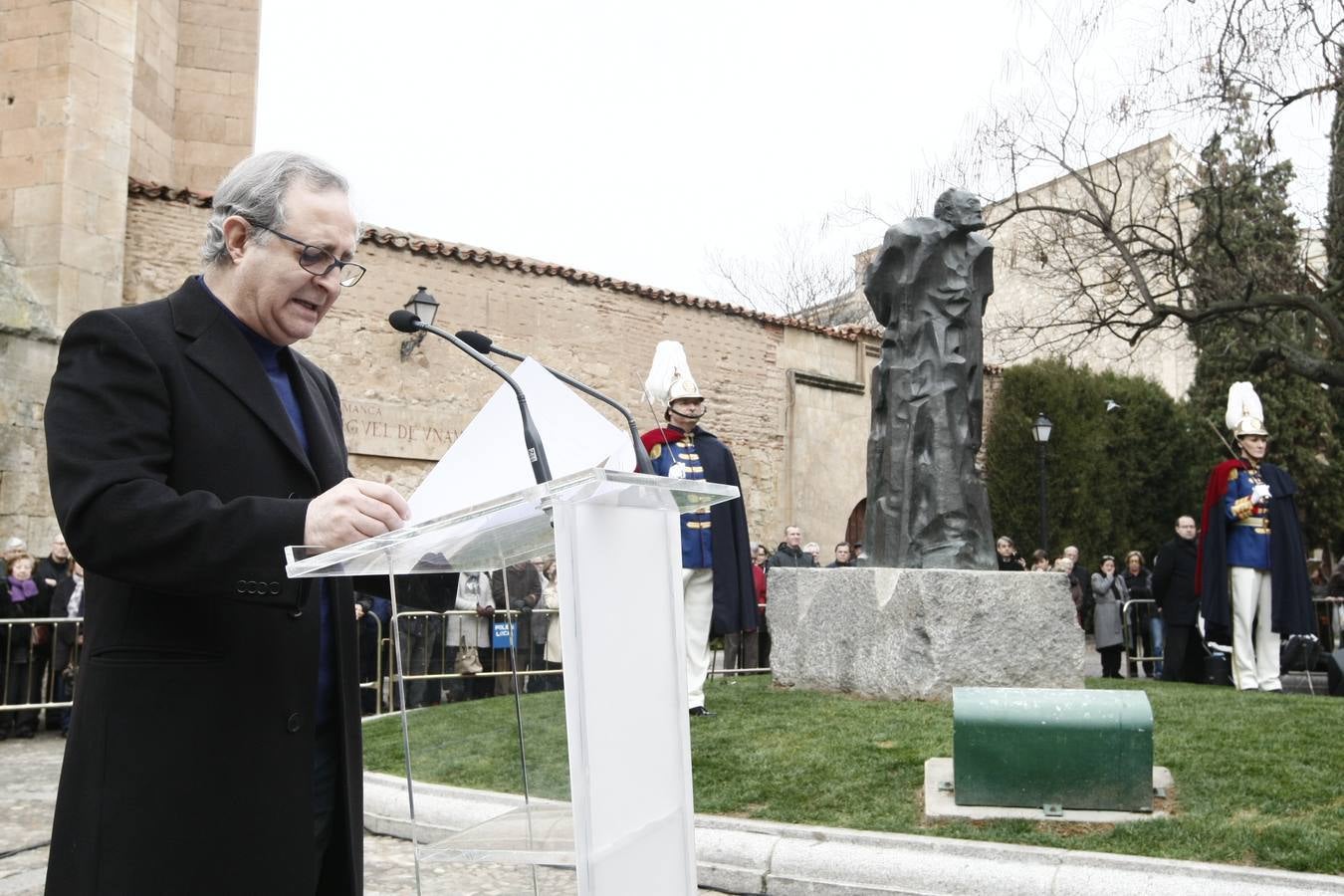 Tradicional homenaje a Miguel de Unamuno