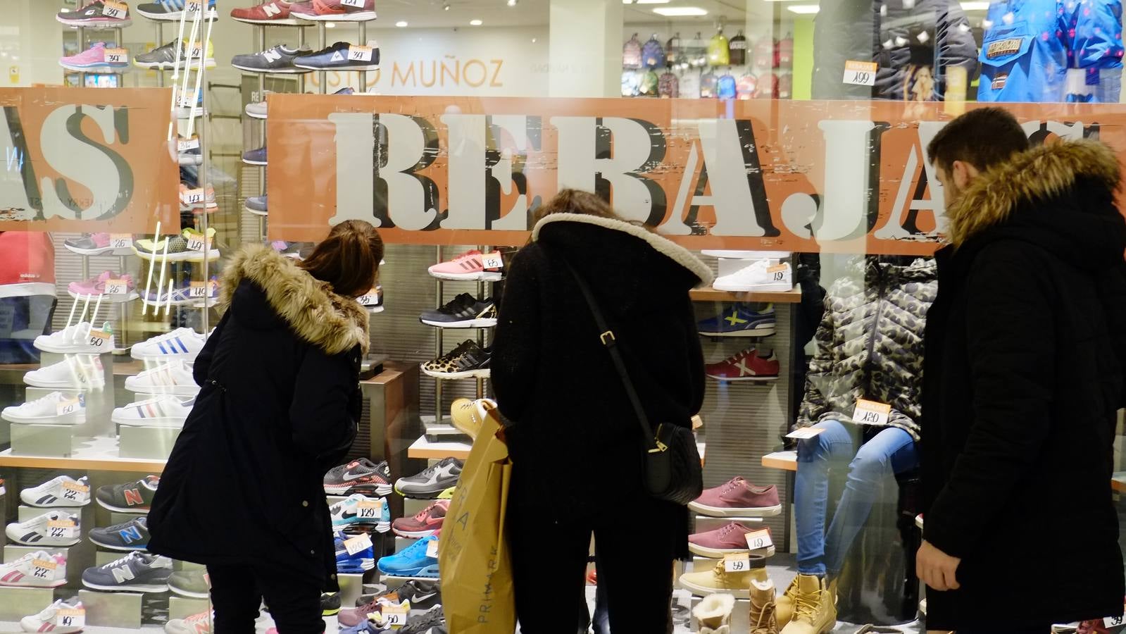 Último domingo comercial antes del día de Reyes en Valladolid