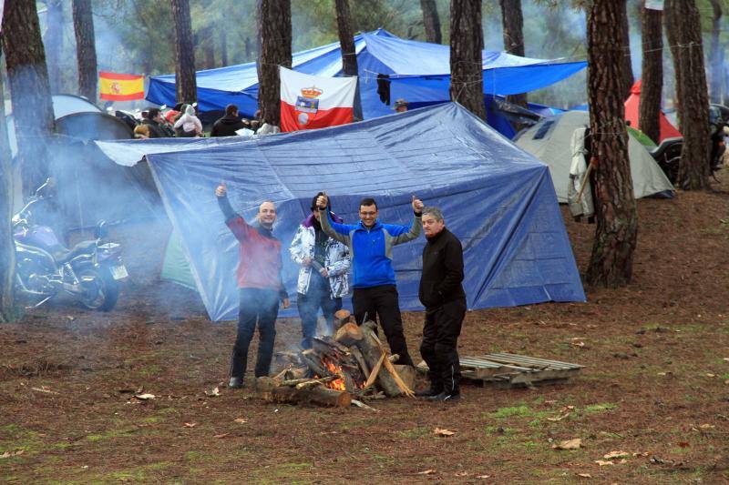 Concentración motera en Cantalejo