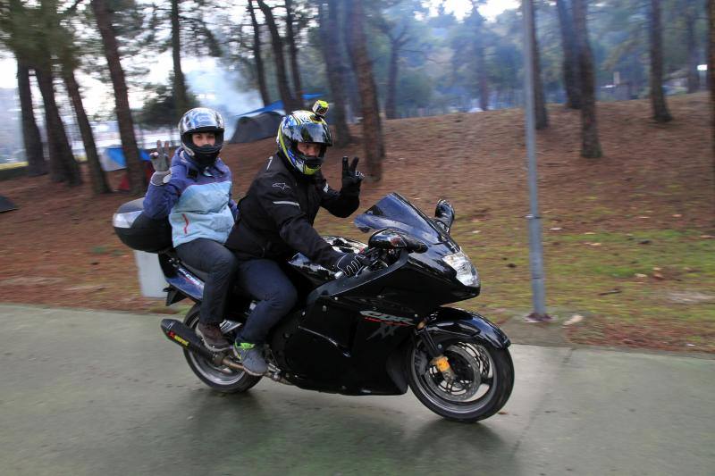 Concentración motera en Cantalejo