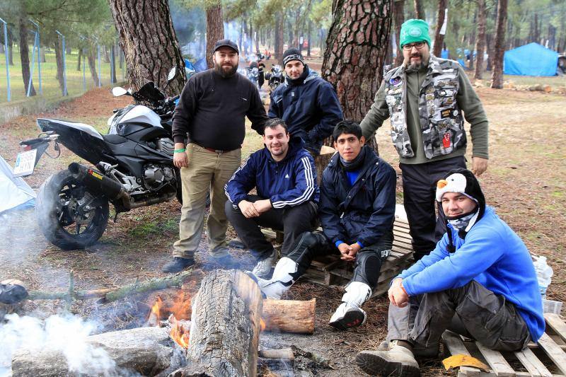 Concentración motera en Cantalejo