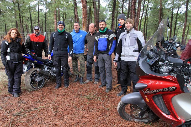 Concentración motera en Cantalejo