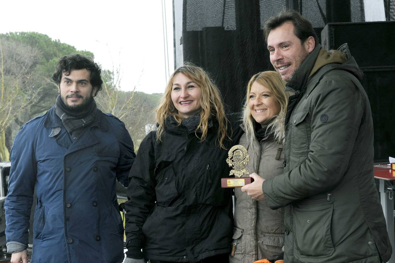 Despedida y entrega de trofeos a los inscritos en la Fiesta de la Moto 2016