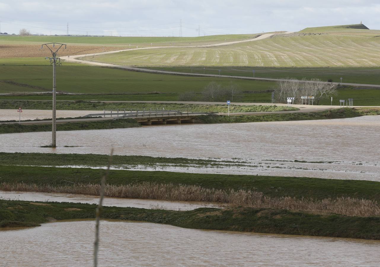 Inundaciones en Tamariz de Campos.