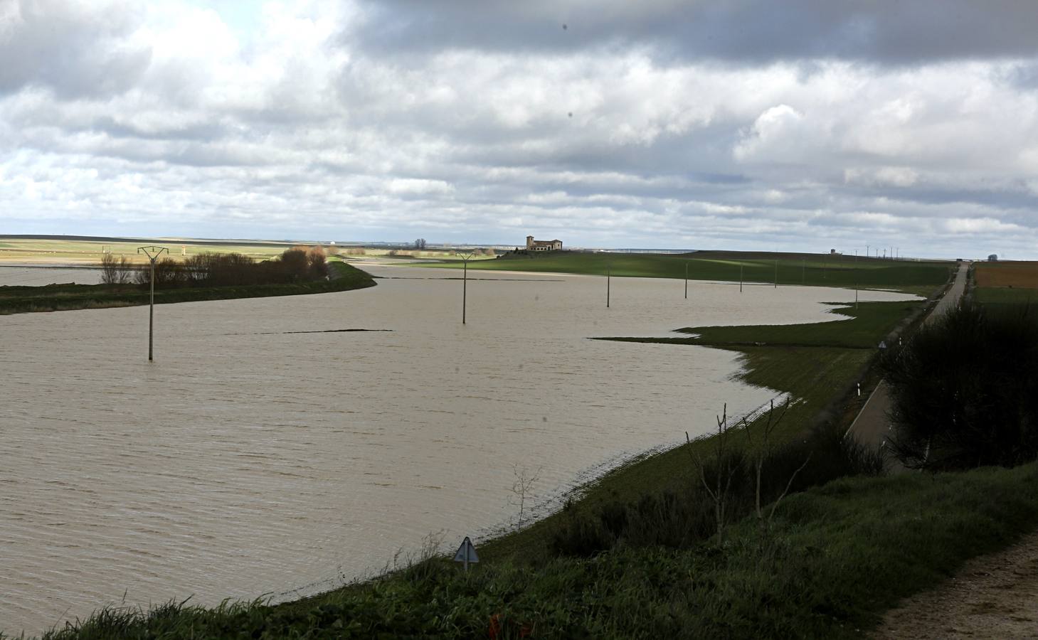 Inundaciones en Tamariz de Campos.