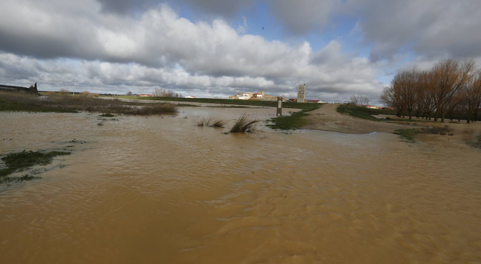 Inundaciones en Tamariz de Campos.