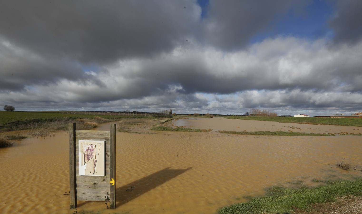 Inundaciones en Tamariz de Campos.