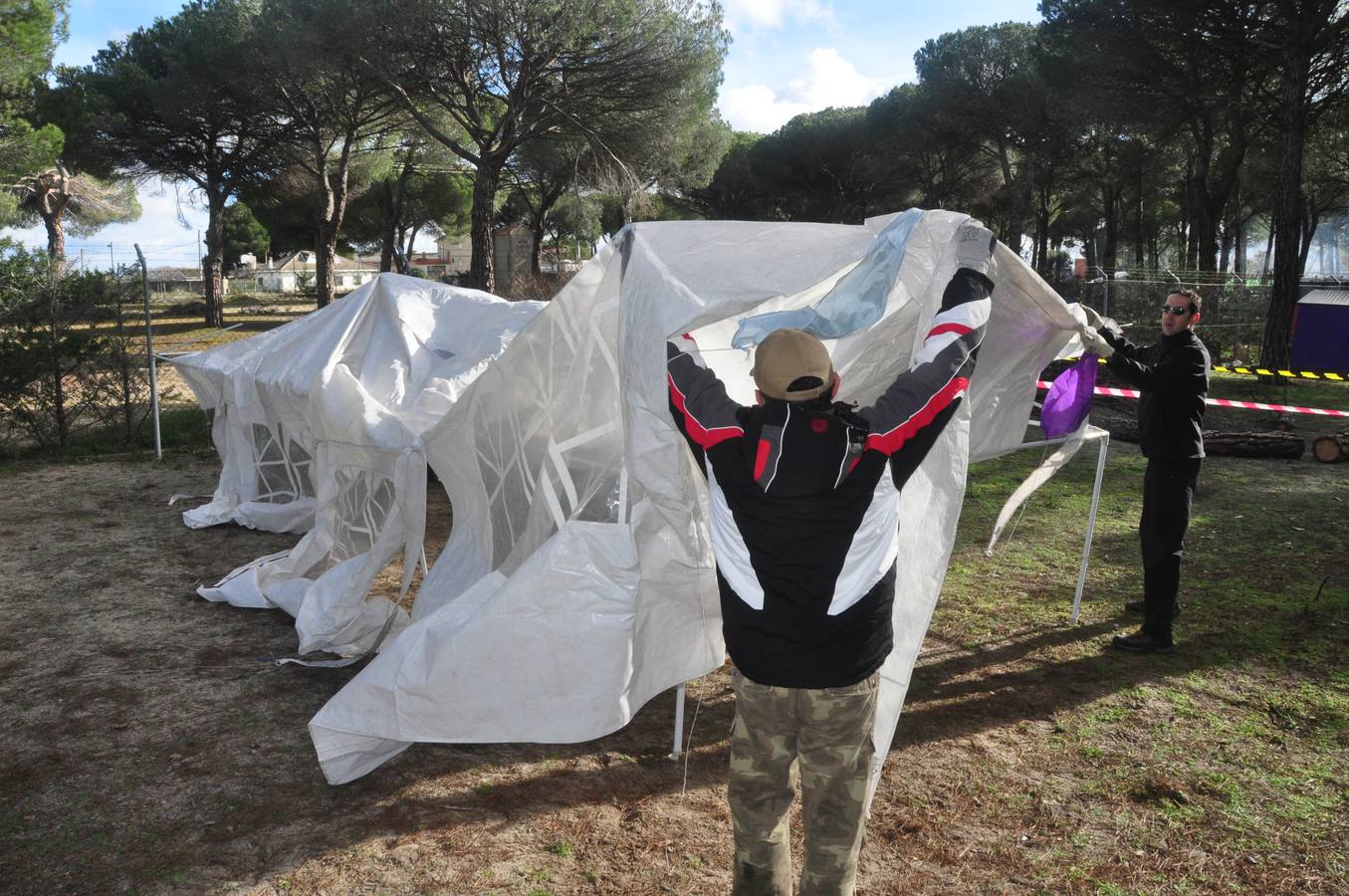 Últimos preparativos y llegada de los primeros Motauros a Tordesillas