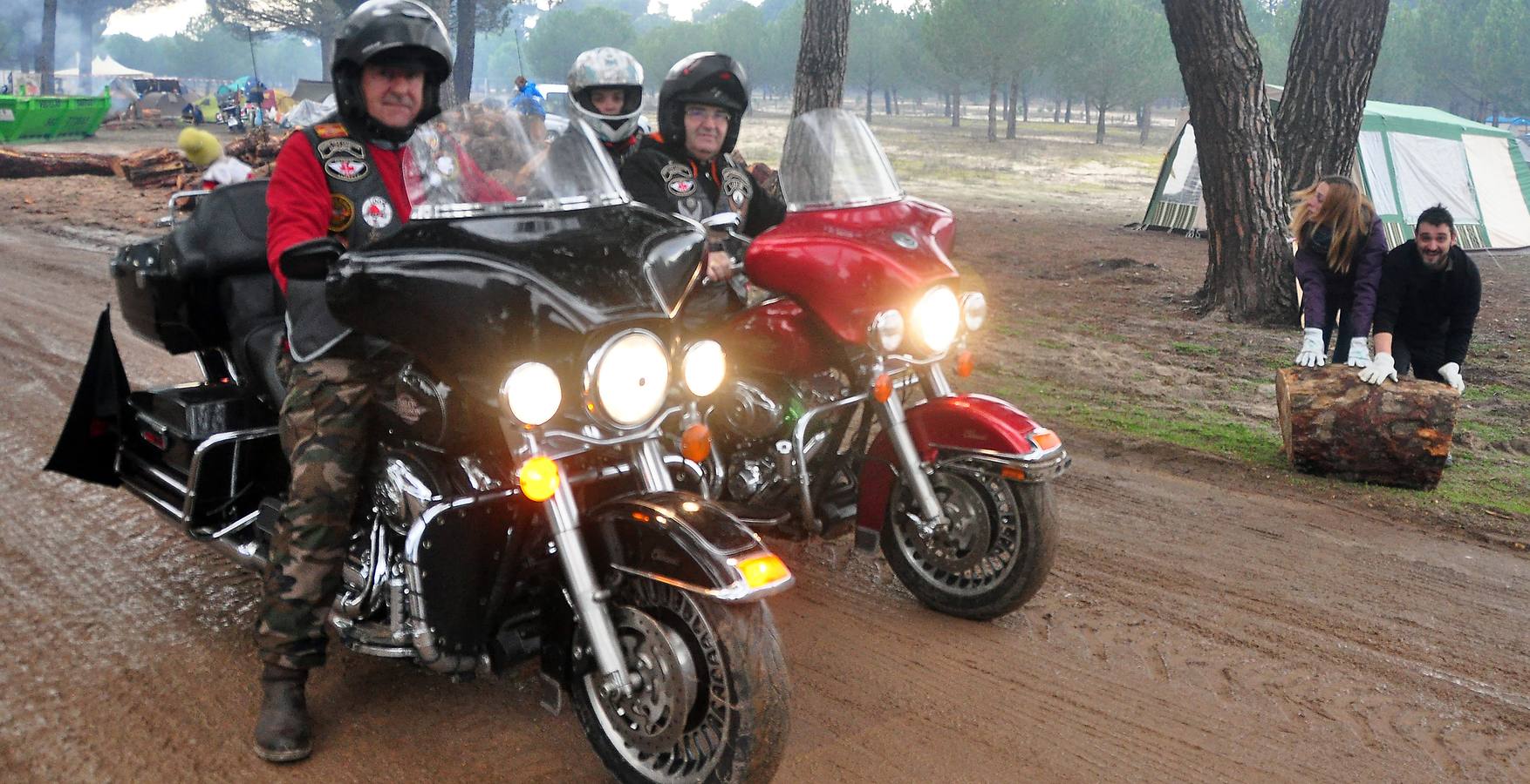 Los primeros Motauros ya acampan en Tordesillas