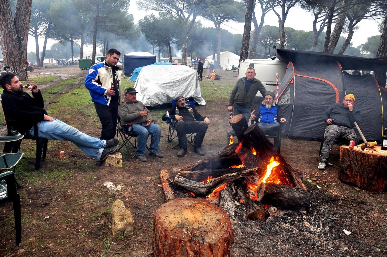 Los primeros Motauros ya acampan en Tordesillas