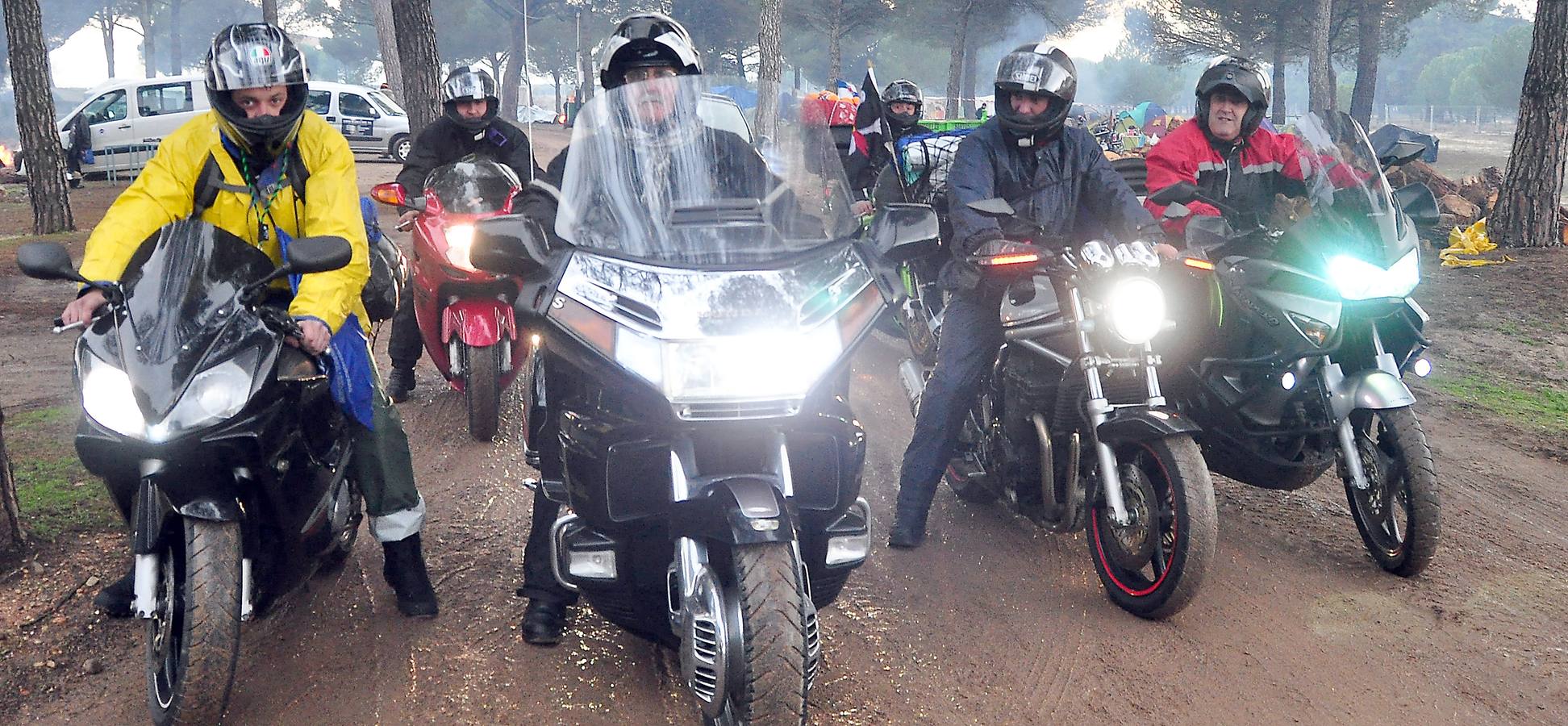 Los primeros Motauros ya acampan en Tordesillas