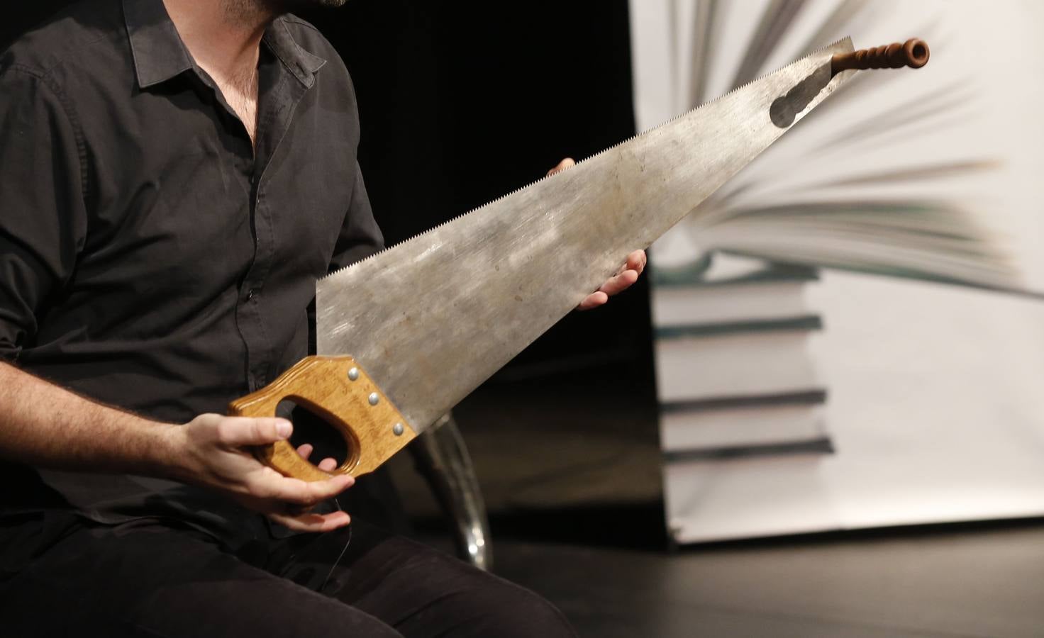 Diego Galaz en el Aula de Cultura de El Norte