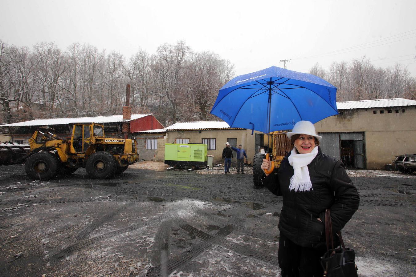 Fely Martínez, copropietaria de la mina que la mina que lleva su nombre.