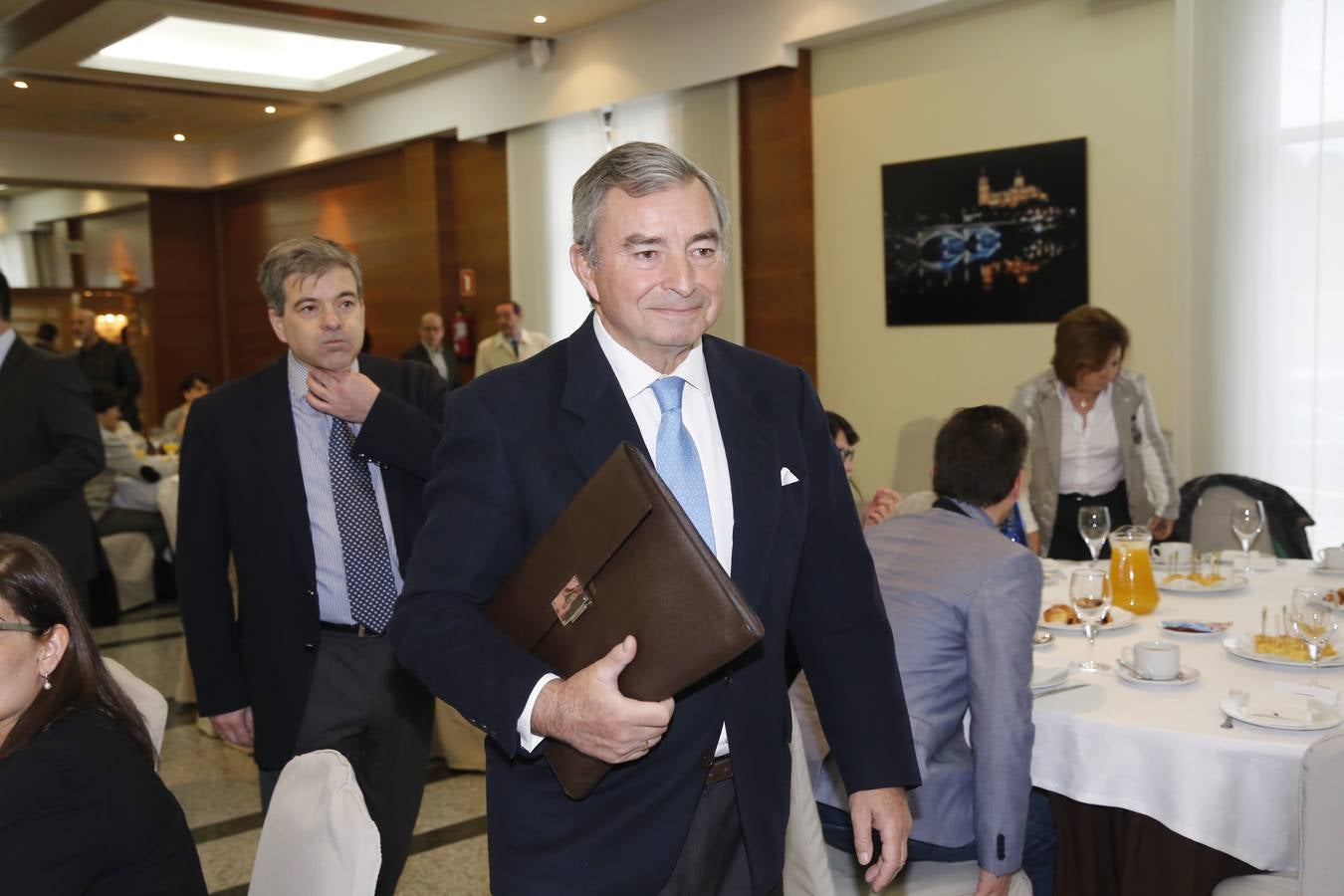 Javier de Vega Seoane, en el Foro Económico de El Norte de Castilla en Salamanca