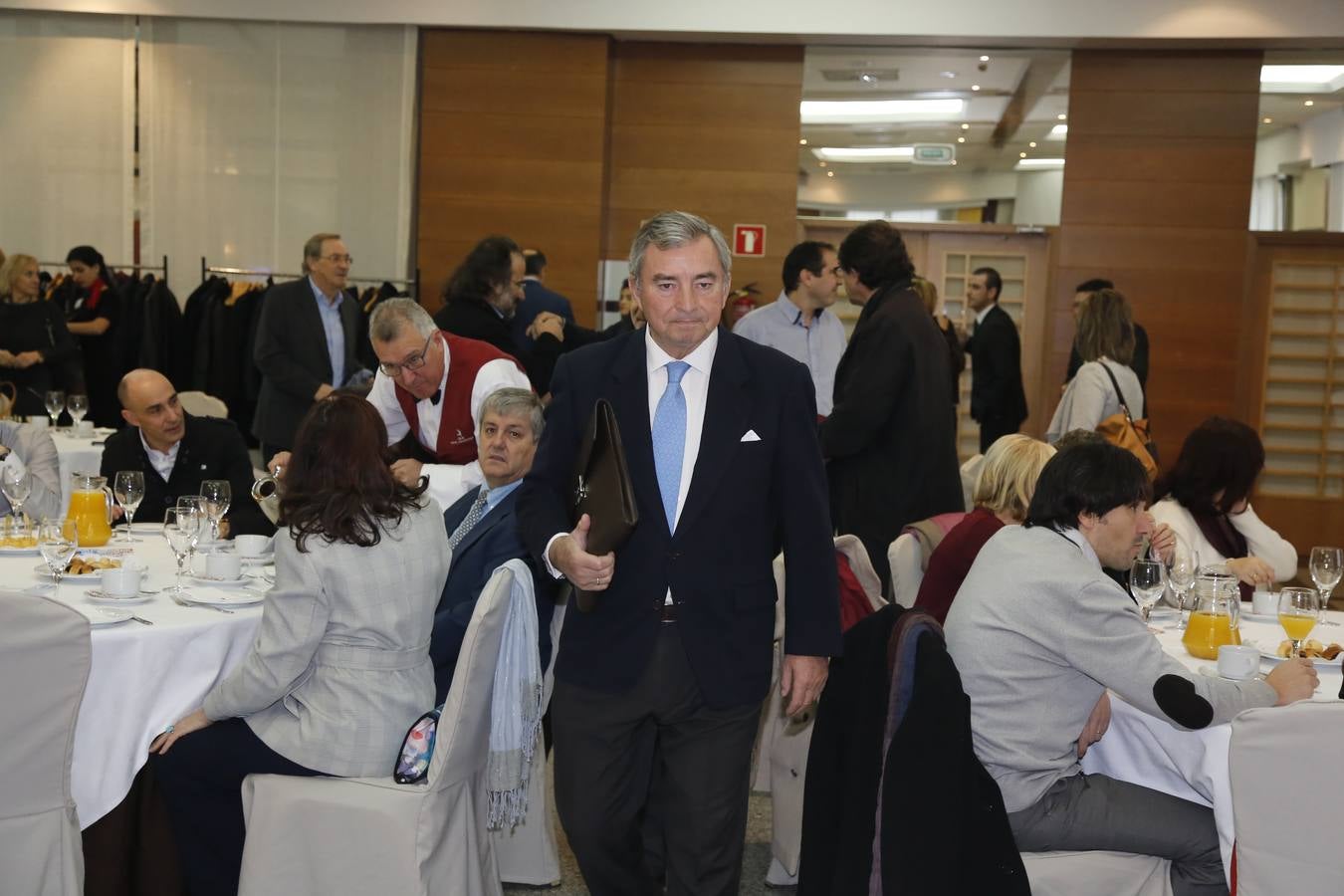 Javier de Vega Seoane, en el Foro Económico de El Norte de Castilla en Salamanca