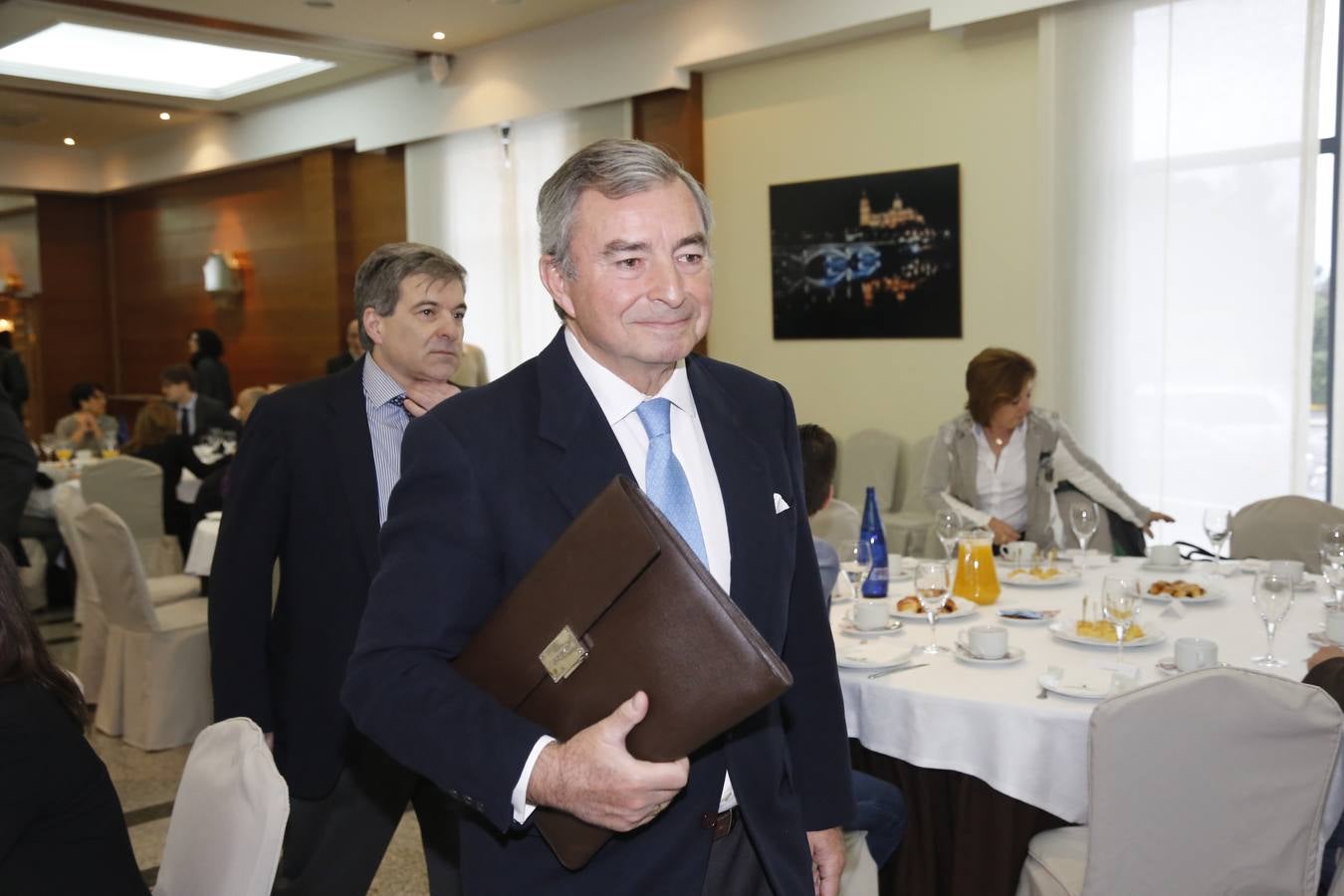 Javier de Vega Seoane, en el Foro Económico de El Norte de Castilla en Salamanca
