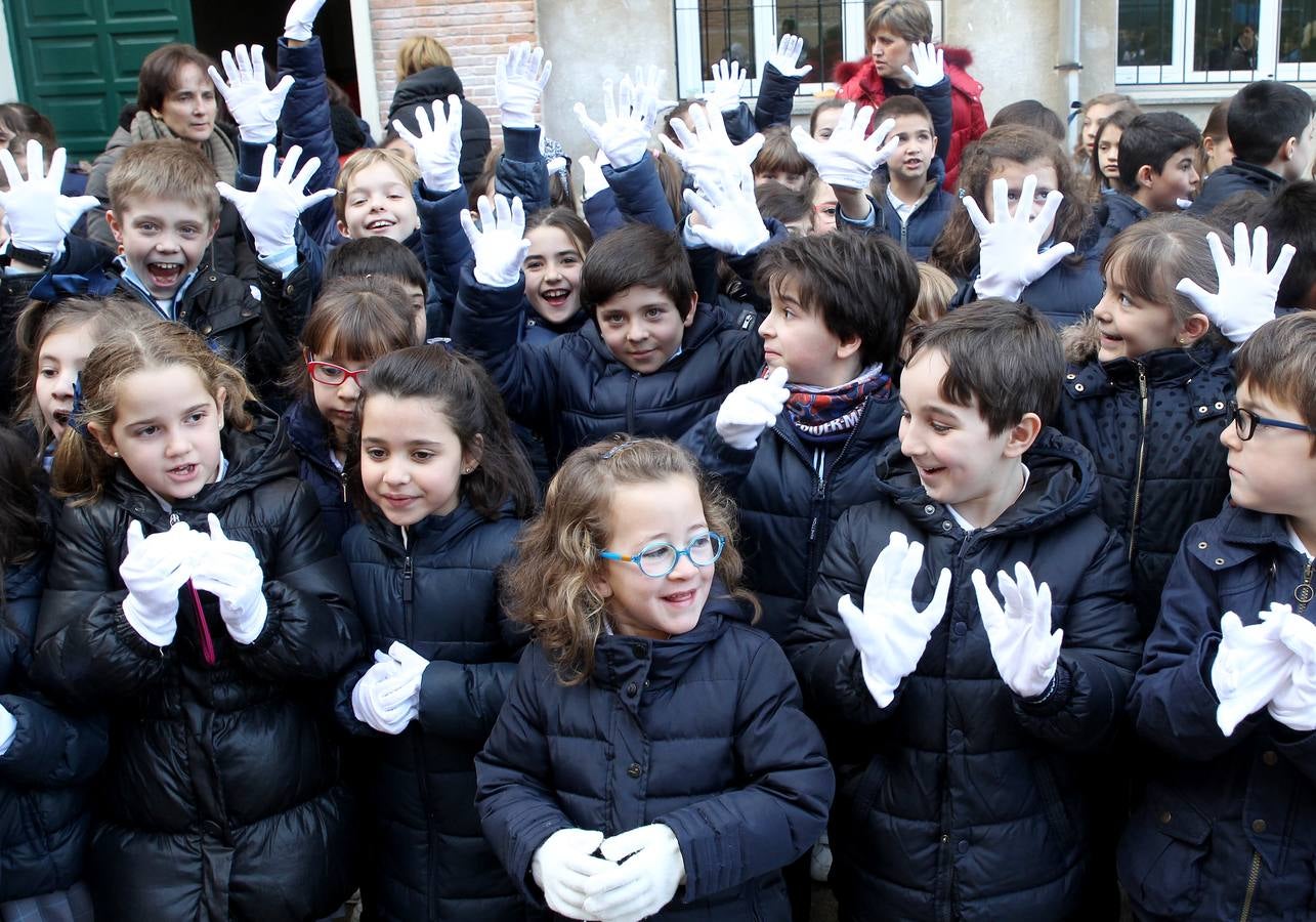 Los escolares de Segovia celebran el Día de la Paz