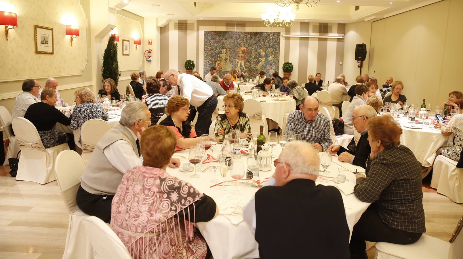 Fiesta anual de la asociación de pensionistas UDP