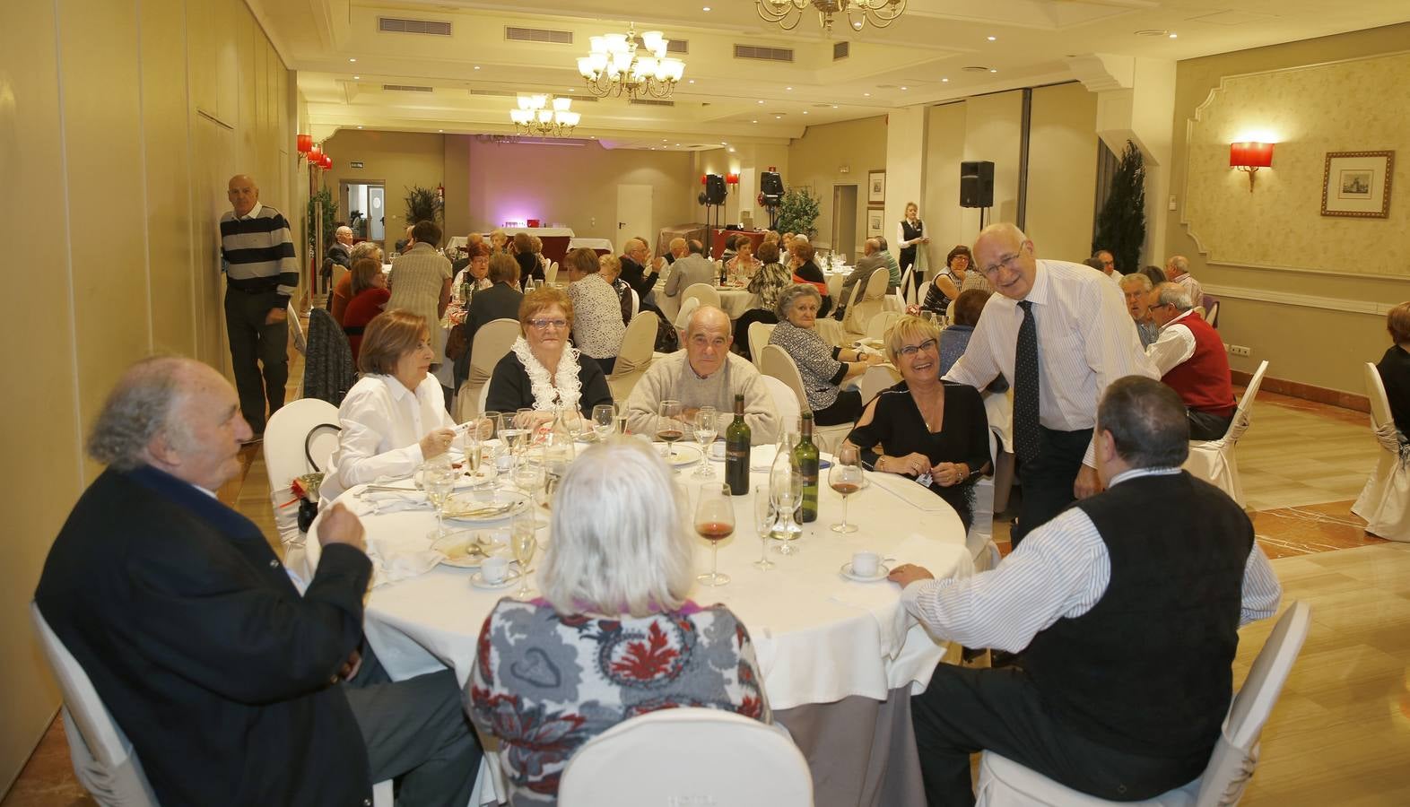 Fiesta anual de la asociación de pensionistas UDP