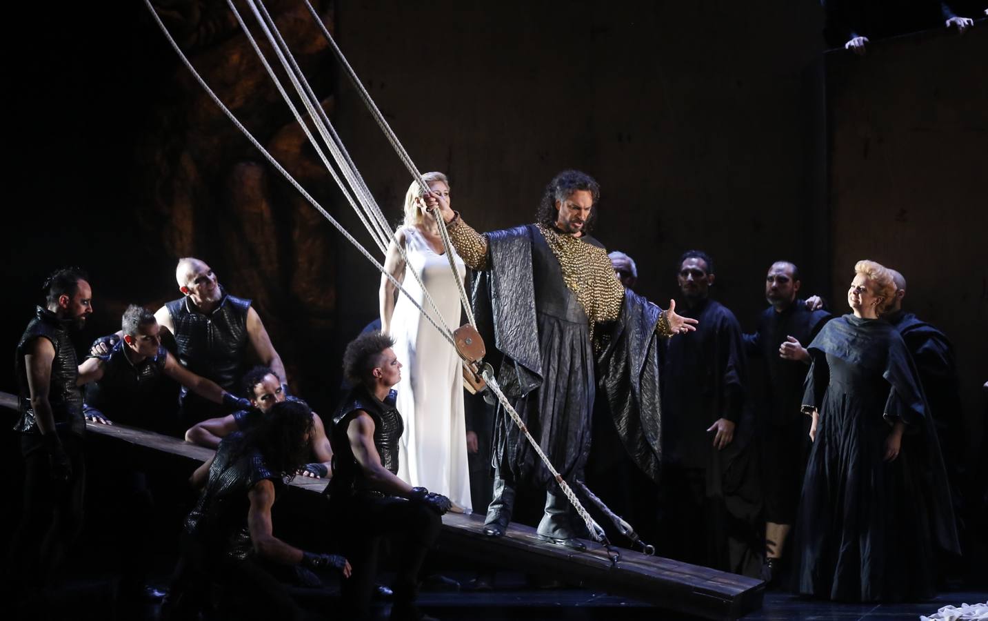 Ensayo general de la ópera &#039;Otello&#039; en el Teatro Calderón de Valladolid