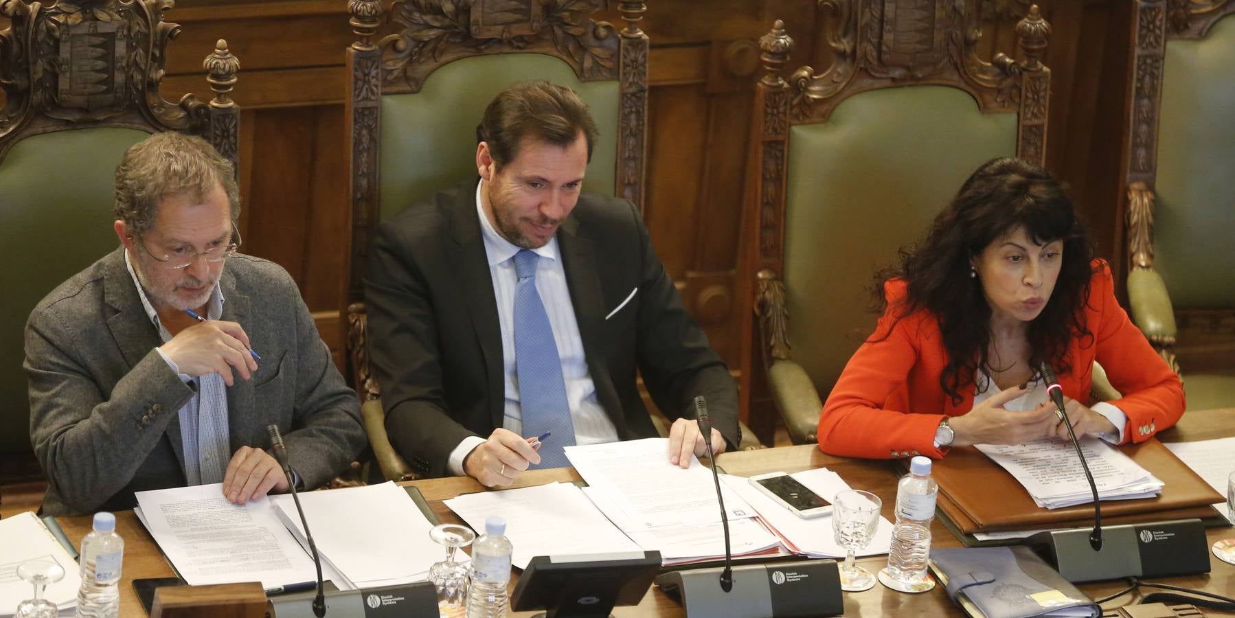 Pleno en el Ayuntamiento de Valladolid