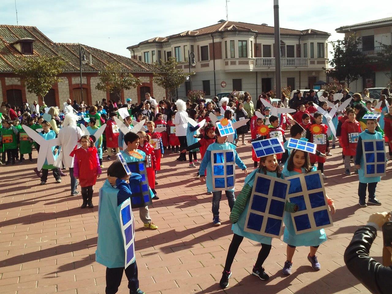 Carnaval en el CEIP Virgen de Sacedón de Pedrajas de San Esteban.