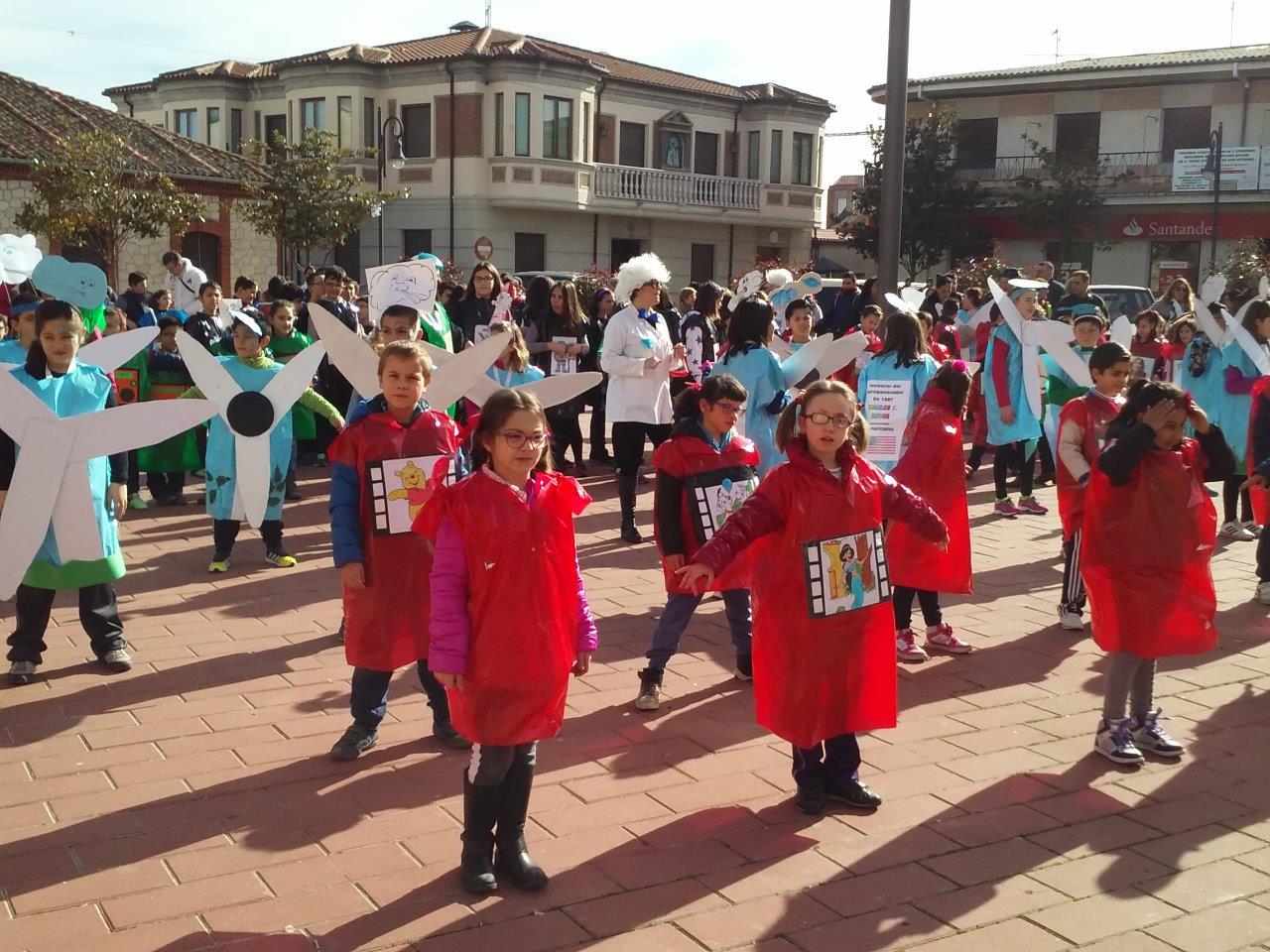Carnaval en el CEIP Virgen de Sacedón de Pedrajas de San Esteban.