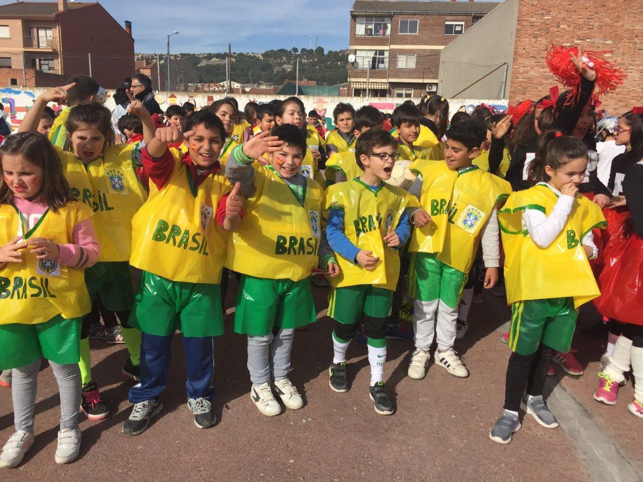 Carnaval en el colegio Alvar Fáñez de Íscar.