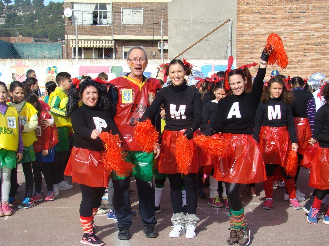 Carnaval en el colegio Alvar Fáñez de Íscar.