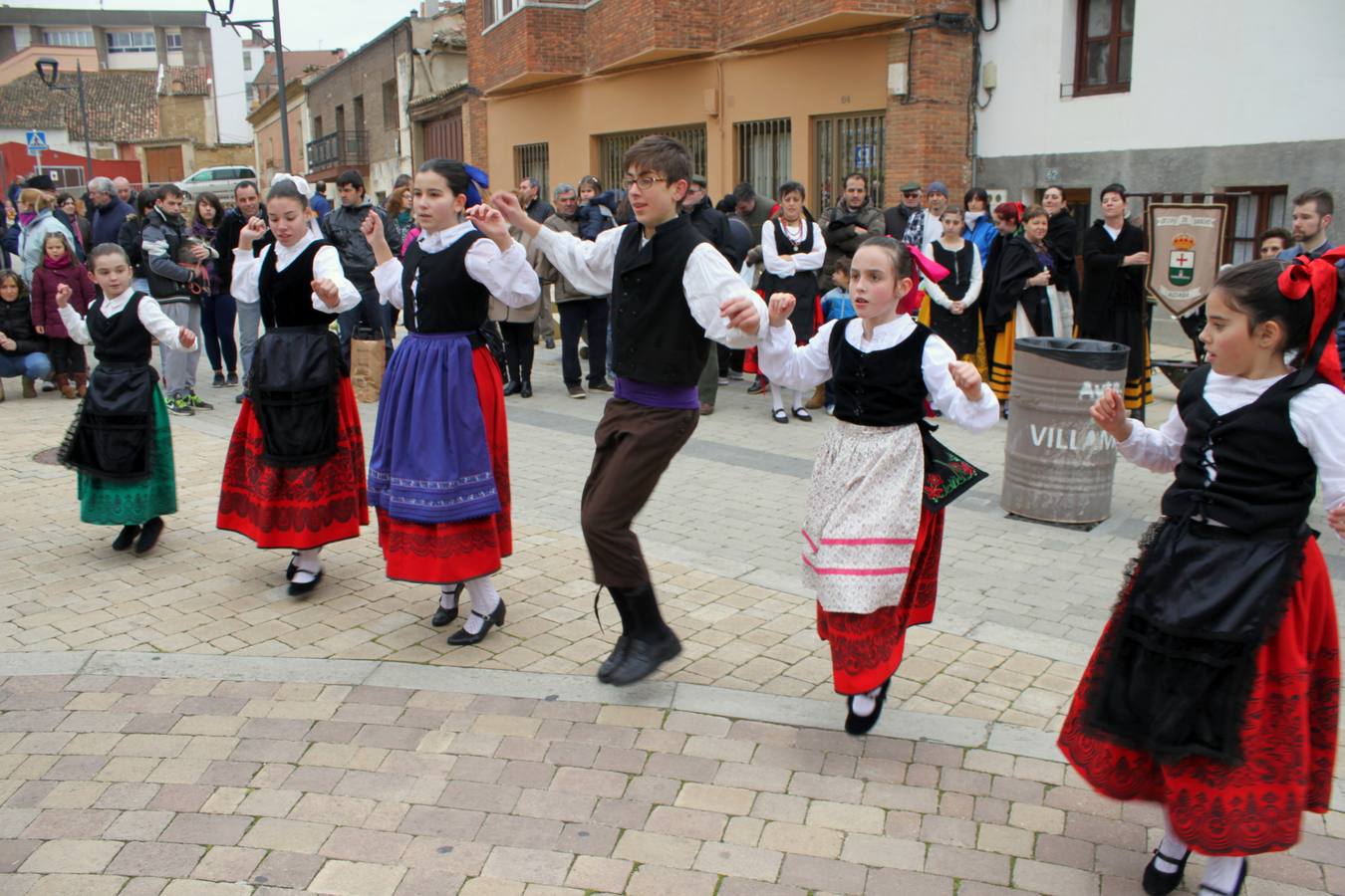 Fiesta de la matanza en Villamuriel (Palencia)