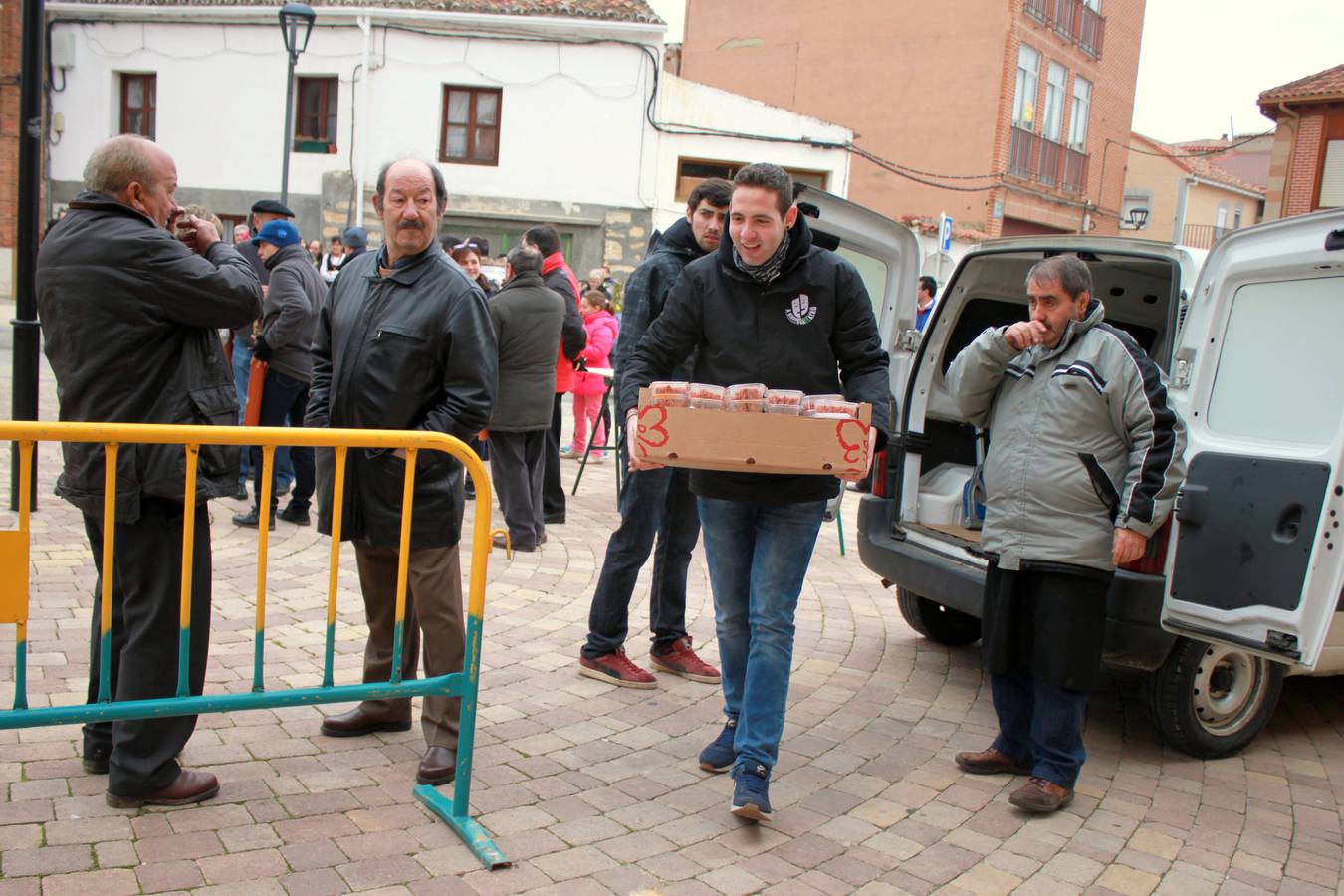 Fiesta de la matanza en Villamuriel (Palencia)
