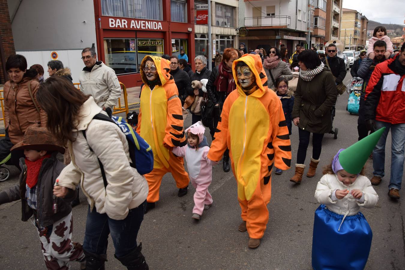 La Patrulla Canina visita el Carnaval de Guardo (Palencia)