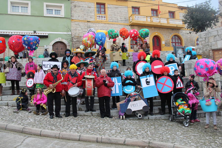 Fiesta de carnaval en Mucientes